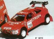 Citroen ZX rouge Paris Dakar  1/43