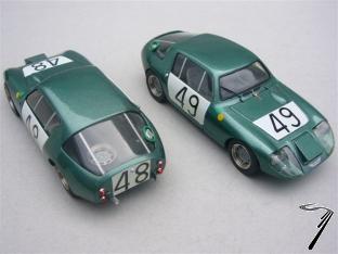 Austin HEALEY Sprite 24H Le Mans N�48,49  1/43