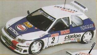 Peugeot 306 MAXI Championne France  1/43