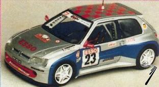 Peugeot 106 MAXI Gr A Rallye Limousin  1/43