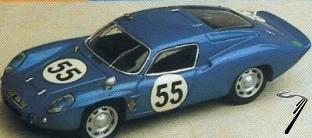 Alpine GT4 sauterelle 24H Le Mans N�55  1/43