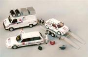 Citroen AX Sport Gr.A Monte Carlo coffret 4 kits AX, C25 fourgon, CX breack, remorque  1/43