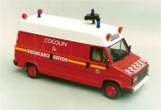 Peugeot . Fireman Truck 1/43