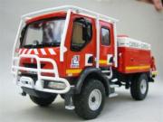 Renault . Camiva Feux de f&ocirc;rets 4X4 Pompiers de l'oise 1/43