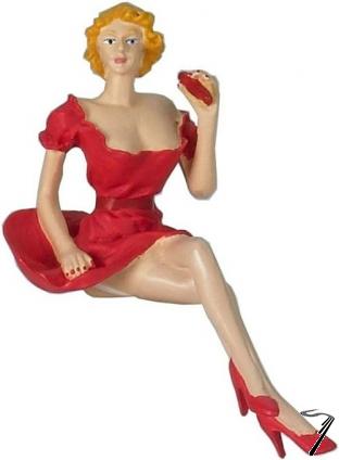 Divers Paulette rouge/blonde Paulette rouge/blonde 1/24