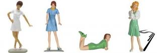Divers Sixties Sweeties #2 set de 4 Sixties Sweeties #2 set de 4 1/18