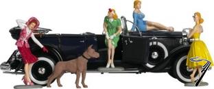 Divers Vintage vixens #1 set de 4 Vintage vixens #1 set de 4 1/18