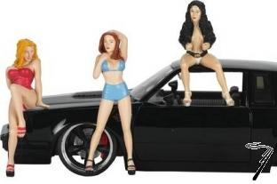 Divers Lowrider set de 3 filles Lowrider set de 3 filles 1/18