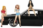 Divers Lowrider set de 3 filles Lowrider set de 3 filles 1/18