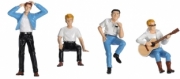Divers Hot Rodders Set de 4 figurines Hot Rodders Set de 4 figurines 1/18