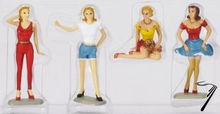 Divers Set de 4 filles  Set de 4 filles 1/24