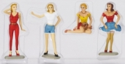 Divers Set de 4 filles  Set de 4 filles 1/24