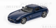 Mercedes SLS AMG blue AMG blue 1/18