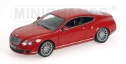 Bentley . GT rouge 1/18