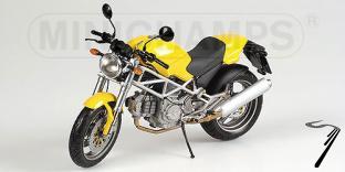 Ducati MONSTER I.E. jaune  1/12