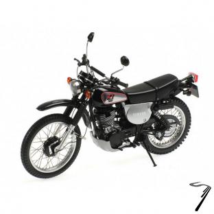 Yamaha XT 500 noir  1/12