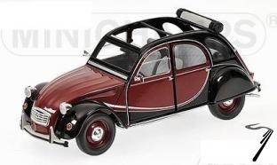 Citroen . Charleston Noir/Rouge 1/18