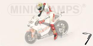 Yamaha Figurine assis GP Valence (une seule figurine par commande)  1/12