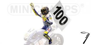 Yamaha Figurine Rossi 100�me victoire GP Assen  1/12