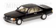 Mercedes . Benz 560 SEC noir 1/43