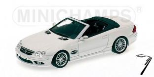 Mercedes . 55 AMG Blanc 1/43