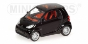 SMART . Fortwo coupe noir 1/43