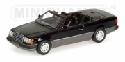 Mercedes . Benz W 124 300 CE-24 noir 1/43
