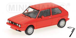 Volkswagen . GTI rouge 1/43