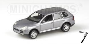 Porsche Cayenne V6 metallic grey V6 Metallic Grey 1/43