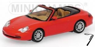 Porsche 911 Rouge Cabriolet Rouge 1/43