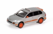 Porsche . Transsyberia argent 1/43