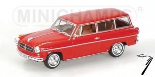 Borgward . Combi Rouge 1/43
