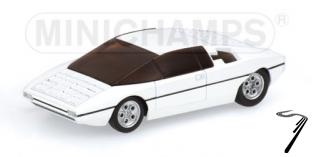 Lamborghini Bravo blanche Bravo blanche 1/43