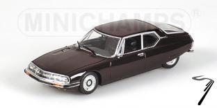 Citroen SM dark red Dark Red 1/43