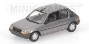 Peugeot 205 Gris M&eacute;tal Gris M&eacute;tal 1/43