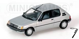 Peugeot . Silver 1/43