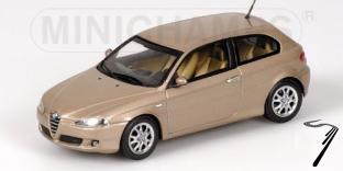 Alfa Romeo 147 metallic beige Metallic Beige 1/43
