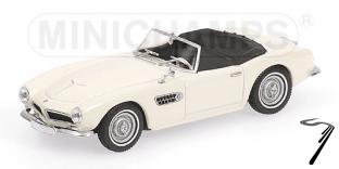 BMW 507 Cabriolet Blanc Blanc 1/43