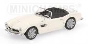 BMW 507 Cabriolet Blanc Blanc 1/43