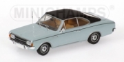 Opel . Rekord C bleu m&eacute;tal 1/43