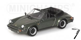 Porsche 911 Carrera convertible green Carrera Green 1/43