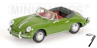Porsche 356C convertible green C green 1/43