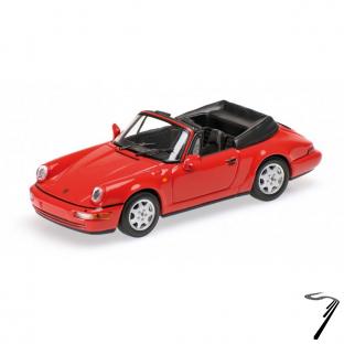 Porsche . 964 Carrera 2 rouge 1/43