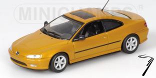 Peugeot 406 coupe or m�tal Or M�tal 1/43