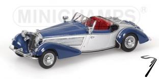 Horch . Argent/blue 1/43