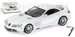 Mercedes SLR Mc Laren blanc  Mc Laren blanc 1/43