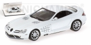 Mercedes SLR Mc Laren blanc  Mc Laren blanc 1/43