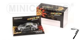 Mercedes Class C AMG Test Hockenheim avec figurine  1/43