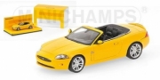 Jaguar XK jaune  jaune 1/43