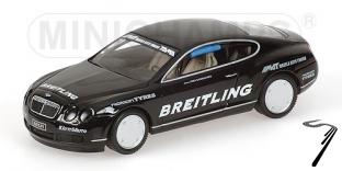 Bentley Continental GT record du monde sur glace 321km/h  1/43